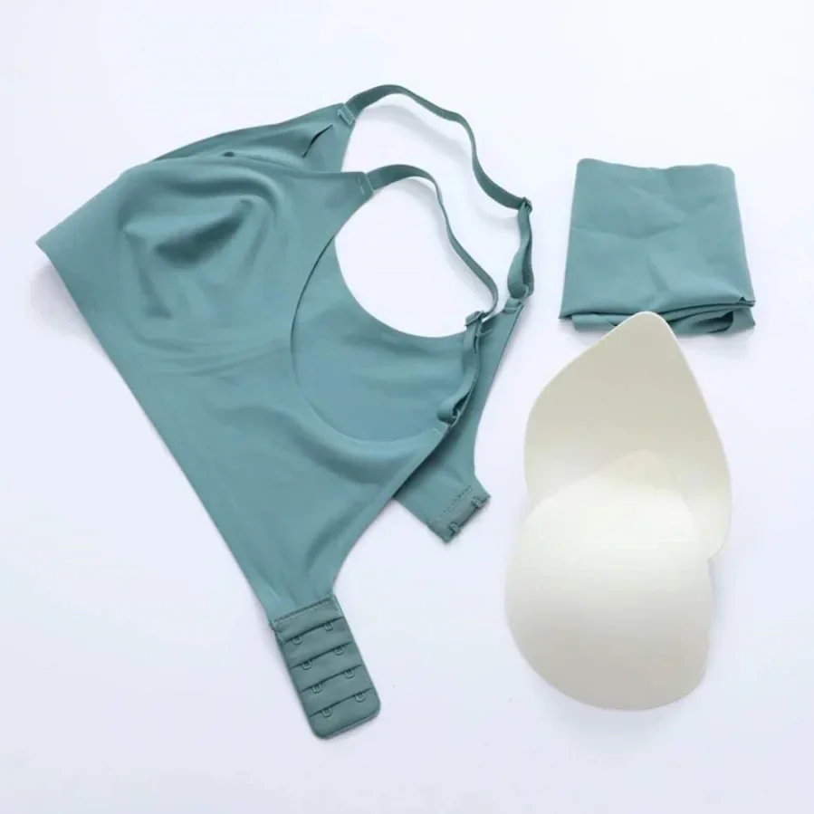 Sleep Bra Bralette - Latex-Jelly-Unterwäsche, nahtlose BHs für Damen, kabelloser